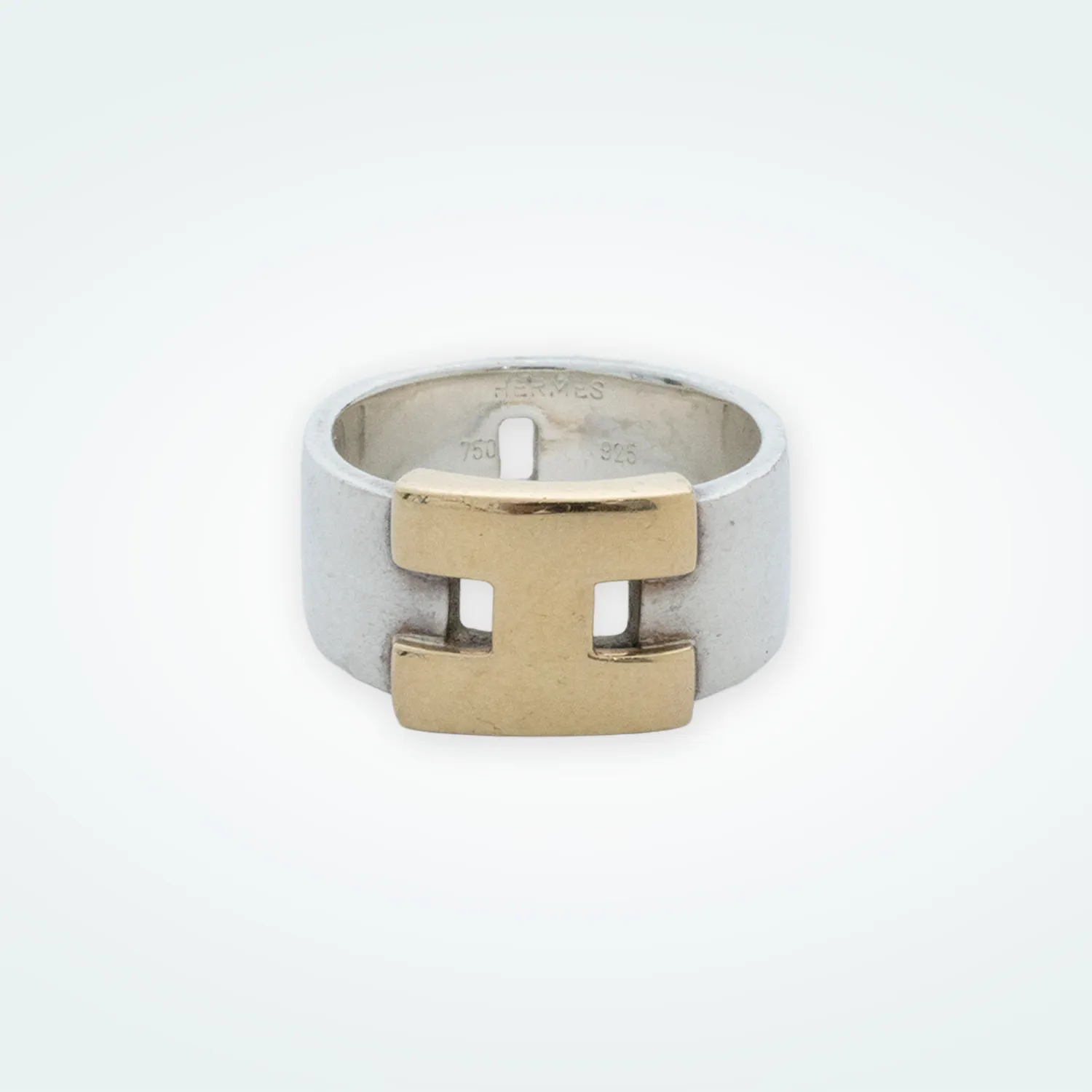 エルメス ヘラクレスコンビ リング 53